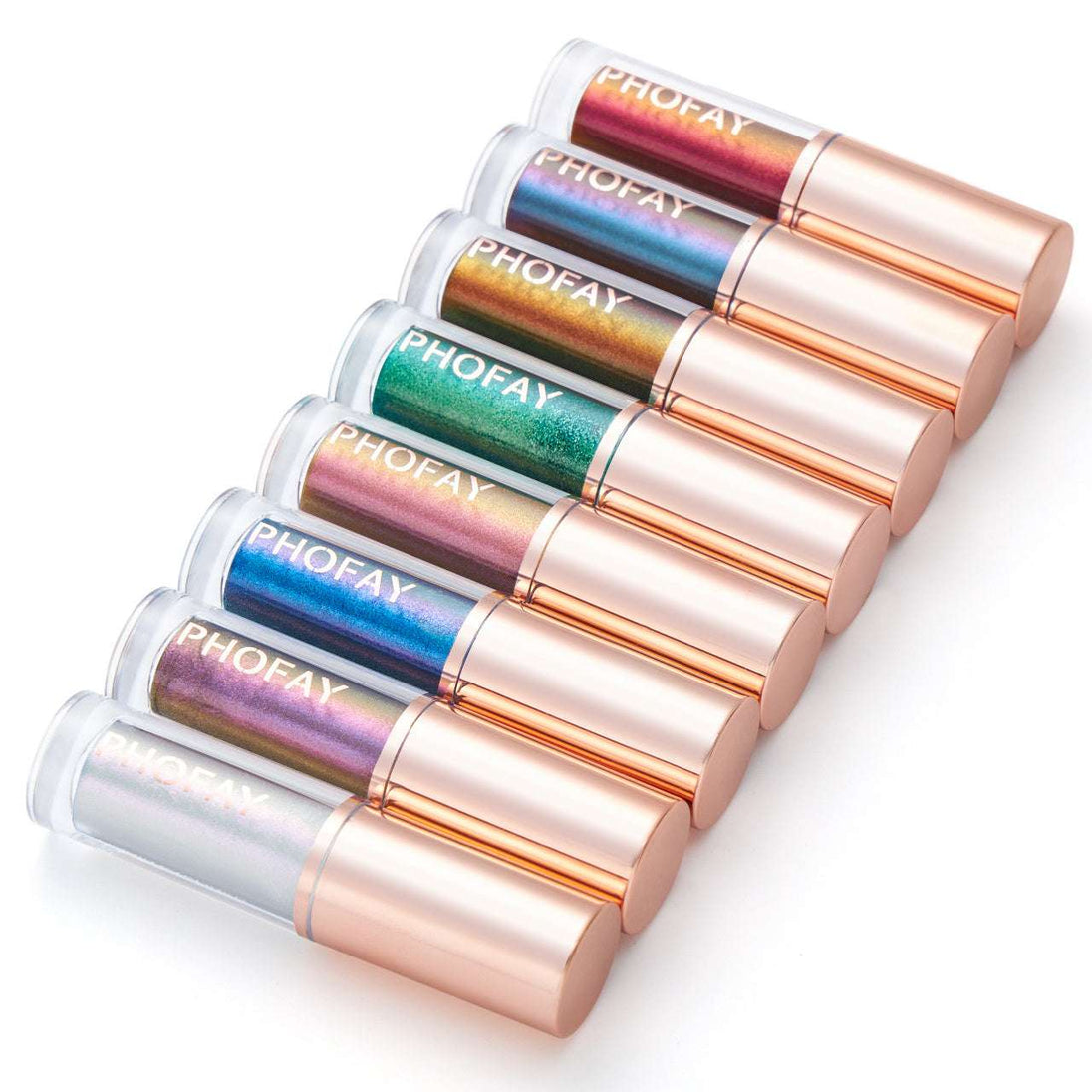 PHOFAY Liquid Glitter Eyeliner Set 4 Zimivas