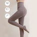 Winter High Waist Leggings With Sock Fashion Slim Pantyhose Warm Thin Legs Pants Women Clothing women clothing Zimivas