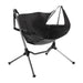 Outdoor Rocking Chair Balcony Leisure Chair Camping Black 0 null