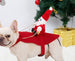 Dog Christmas Clothes Santa Claus Riding Deer 0 null