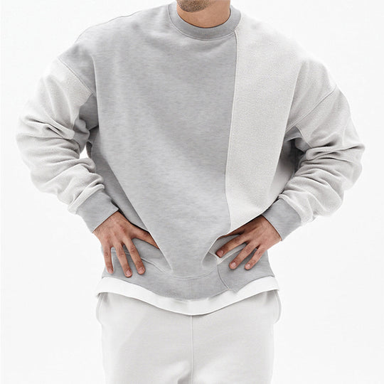 Pullover Round Neck Sweater Loose Men Clothes 0 Zimivas