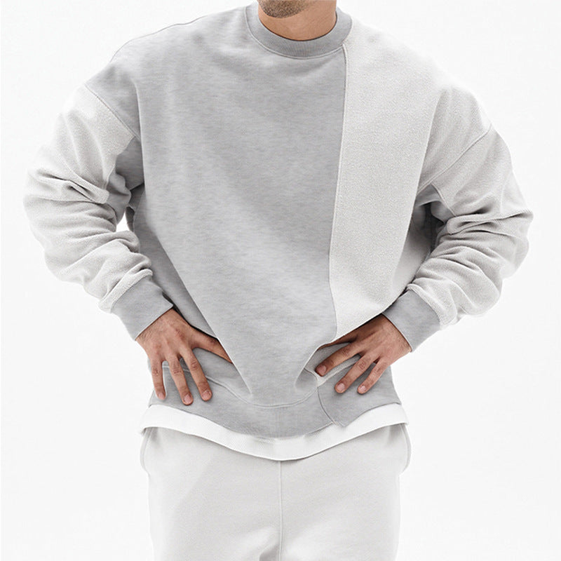 Pullover Round Neck Sweater Loose Men Clothes 0 Zimivas