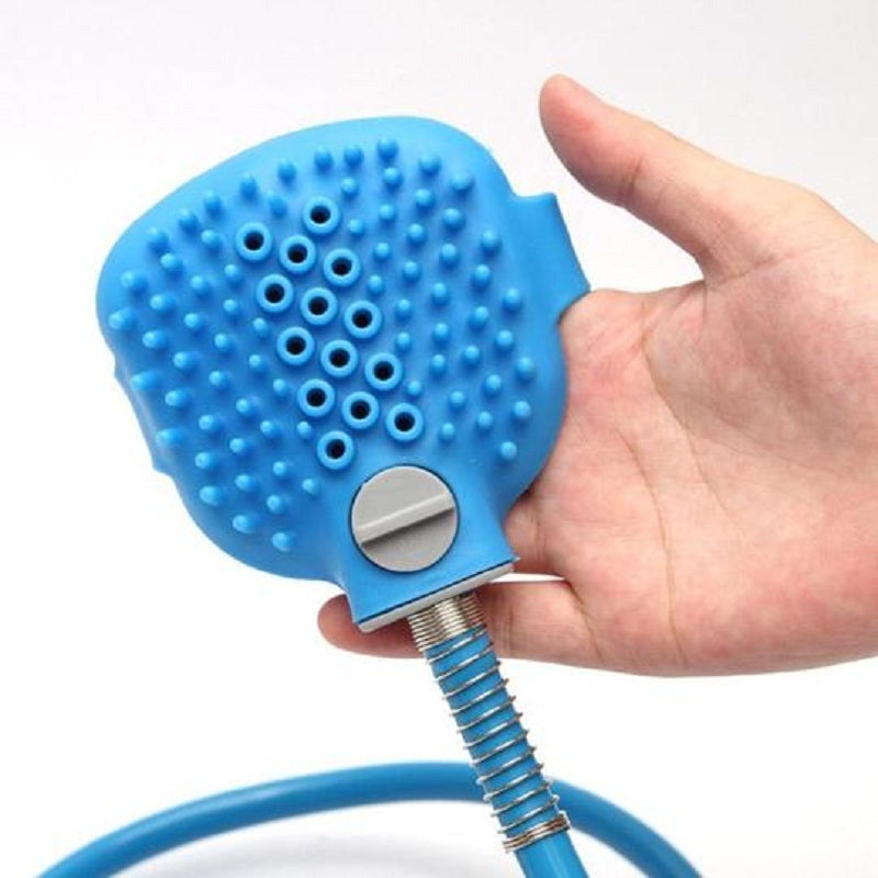 New Pet Bathing Tool Comfortable Massager Shower Tool Cleaning Washing Bath Sprayers Dog Brush Pet Supplies 5 Zimivas