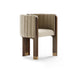 Italian Minimalist Ash Wood Solid Wood Dining Chair Household 0 null