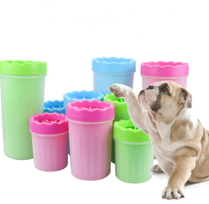 Silicone Dog Paw Washer Cup 0 Zimivas