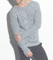 Men's Polyester Knit Sweater New Fashion Grey men clothing Zimivas