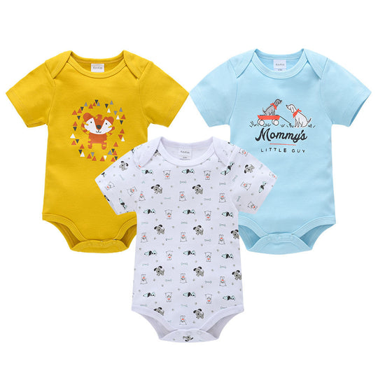 3 pics New short sleeve baby clothes Combo 6 0 Zimivas