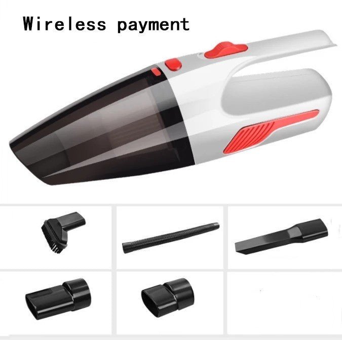 Handheld High-Power Vacuum Cleaner For Small Cars White wireless Home, Garden & Furniture Zimivas