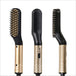 Men's multi-function straight hair comb Gold 0 null