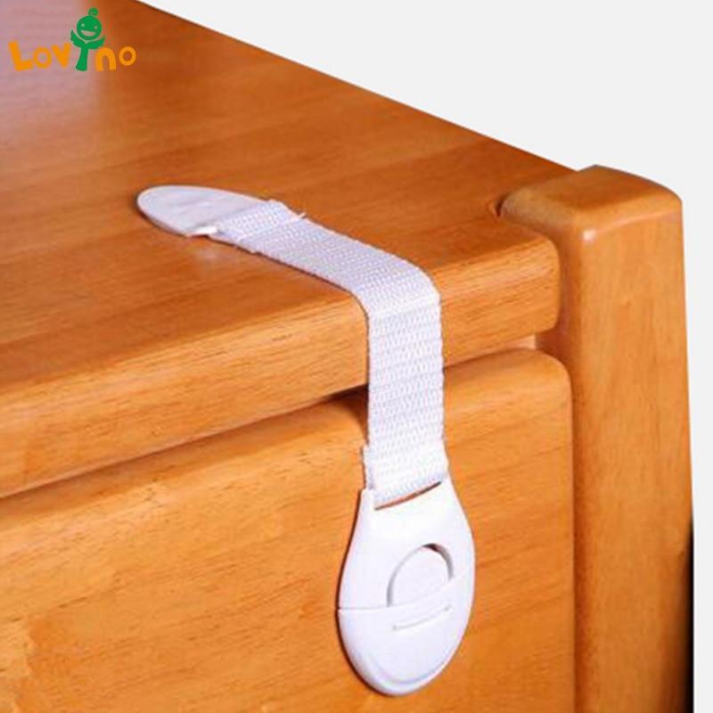 Cloth Belt Multifunctional Lock Anti-Pinching Baby Protection Refrigerator Lock Home, Garden & Furniture Zimivas