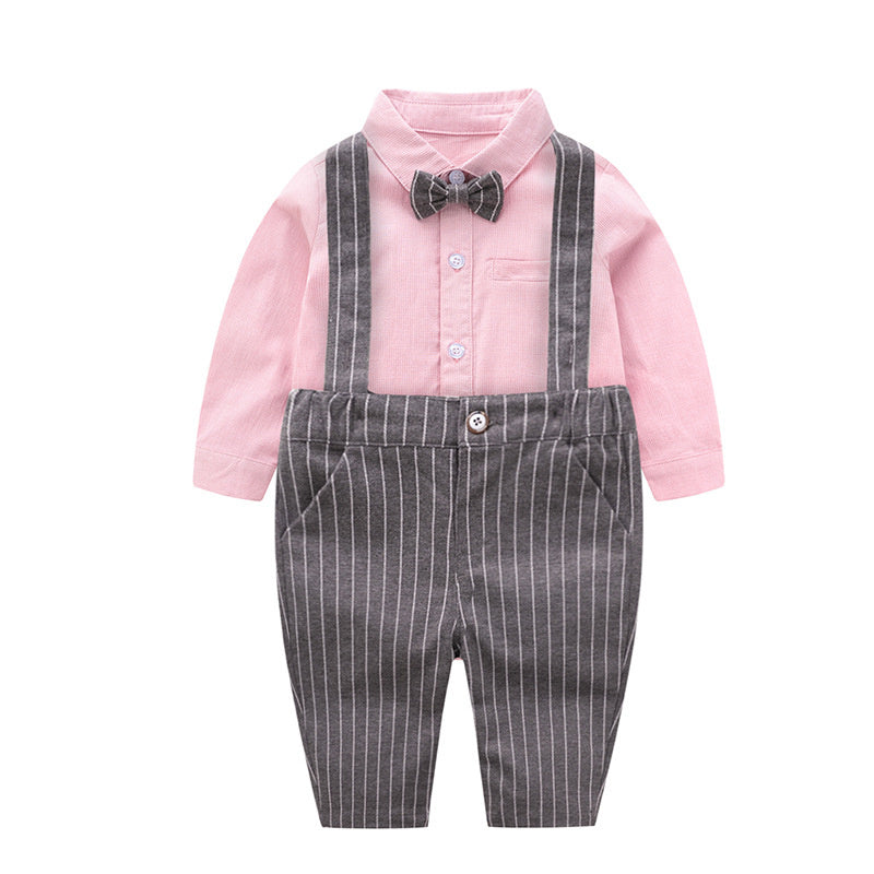 Autumn male baby clothes baby gentleman suit 0 Zimivas