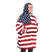 Hooded TV blanket National flag 0 Zimivas