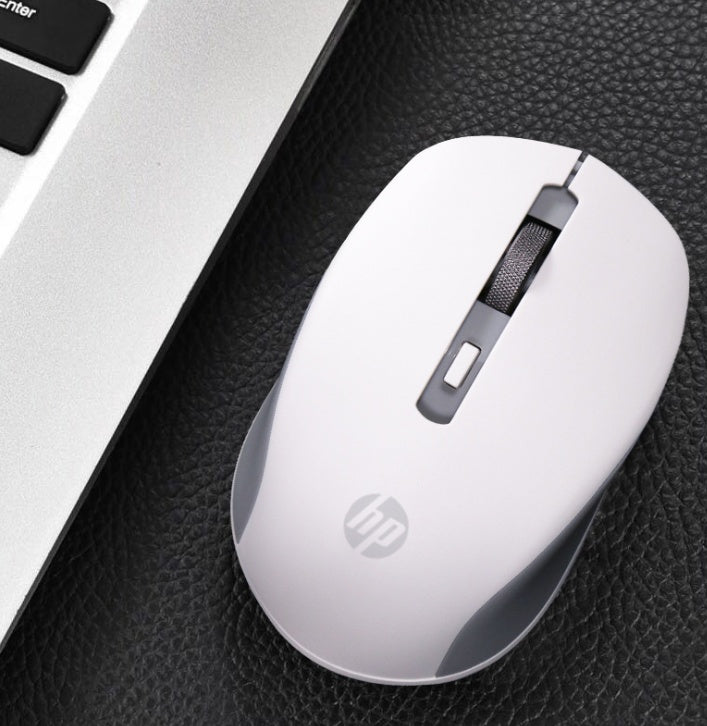 Silent Wireless Mouse White Computer & office Zimivas