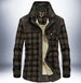 Winter Jacket Men Thicken Warm Fleece Jackets Coats Pure Cotton Plaid Jacket Military Clothes Light Military 0 Zimivas