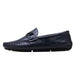 Low-top leather shoes casual shoes Blue shoes Zimivas