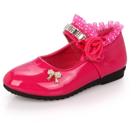 Princess children's dancing shoes princess shoes Red 0 null