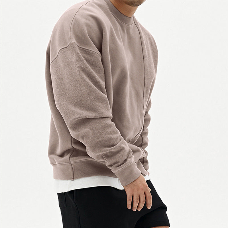 Pullover Round Neck Sweater Loose Men Clothes 0 Zimivas