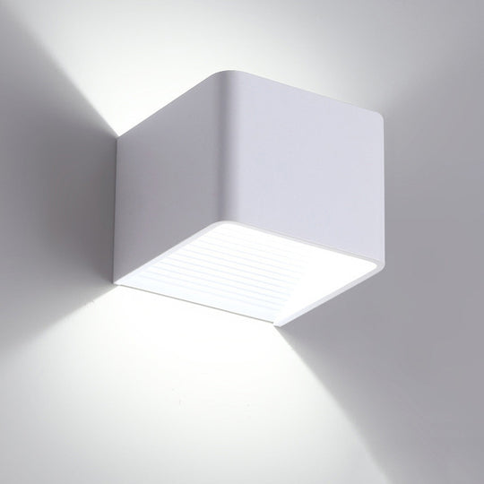 Square LED Indoor Lighting Wall Lamp White lighting Zimivas