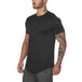 Gym Wear Plain Shirts Custom Fitness Sports Clothing for men Black men clothing Zimivas