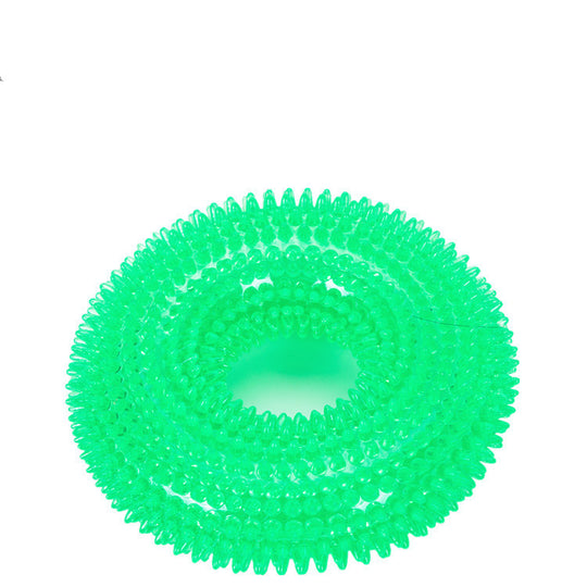 Pet Toy Bite Resistant Sounding Toy Ball Green 0 null