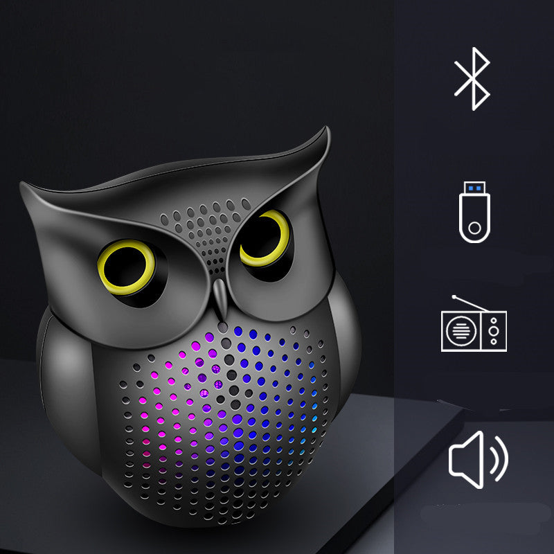 Wireless Bluetooth Speaker Cartoon Creative Owl 0 null