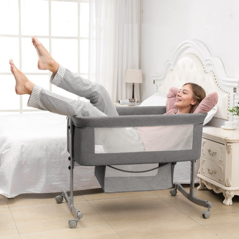 Portable Baby Folding Cradle Bed 0 null