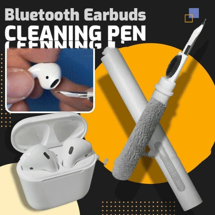 Bluetooth Earbuds Soft Cleaning Brush Wireless Earphone Washing Headphone Earplugs Cleaner Pen phone & Accessories Zimivas