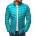 Autumn And Winter New Products Men's Cotton Jacket Men Lake Blue 0 null