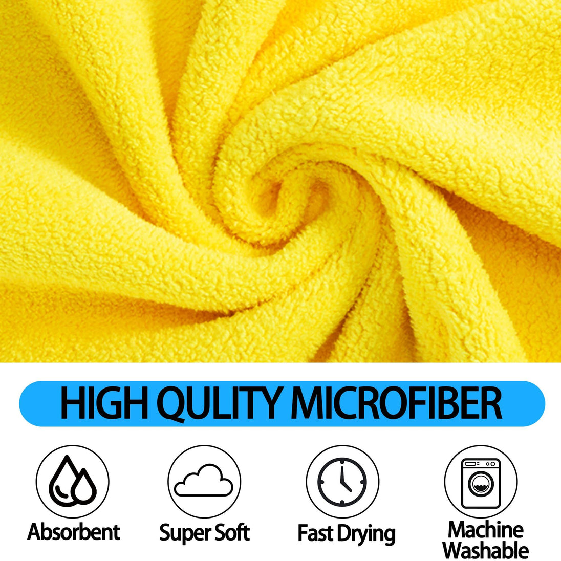 Dog Towels For Drying Dogs Drying Towel Dog Bath Towel, Quick-drying Pet Dog And Cat Towels Soft Fiber Towels Robe Super Absorbent Quick Drying Soft Microfiber Pet Towel For Dogs, Cats Yellow 5 Zimivas