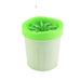 Silicone Dog Paw Washer Cup Green B S 0 Zimivas