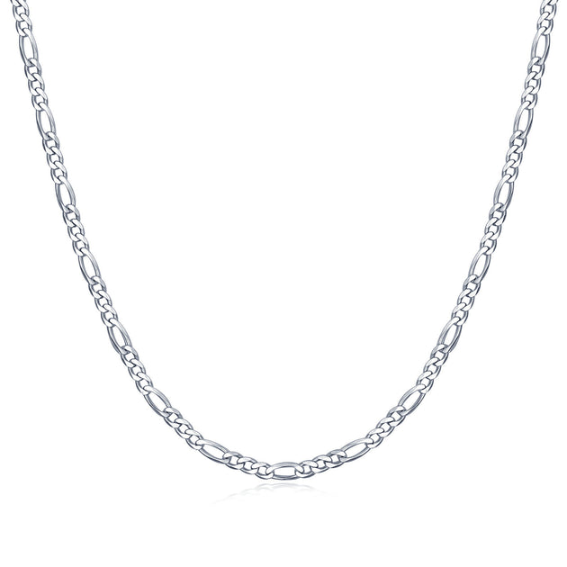 Figaro Link Chain in Sterling Silver 5 null