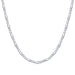 Figaro Link Chain in Sterling Silver 5 null