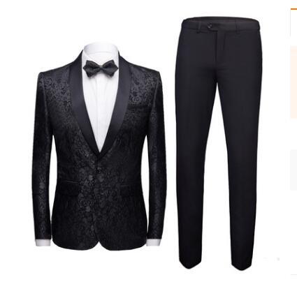 Men''s suit suits men wedding Dress Suit Set black 0 Zimivas