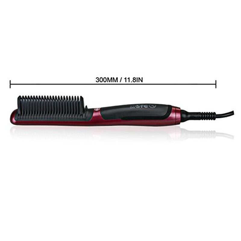 Home automatic adjustable temperature red hair straightener 0 null