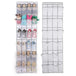 24 Pocket Shoe Space Door Hanging Storage Rack storage organization null