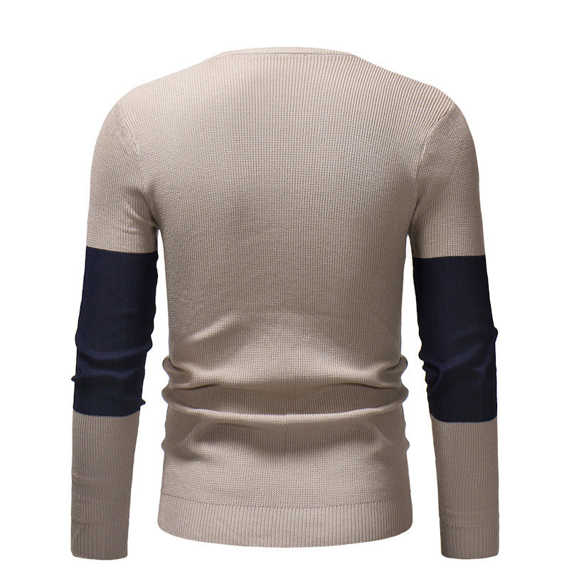 Fashion bottoming round neck Amazon men's sweater sweater 0 null