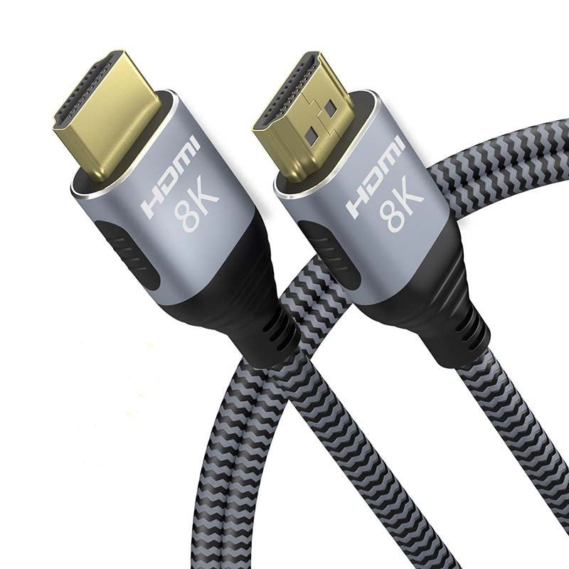 Ultra-Clear Audio and Video Cable With Nylon Braided Mesh 0 null