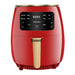 Air Fryer Smart Touch Home Electric Fryer Red 0 Zimivas