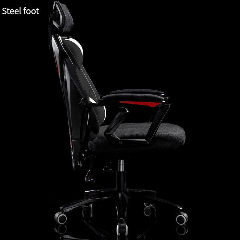 Simple And Creative Revolving Household Mesh Office Chair Steel feet Black frame black net 0 null