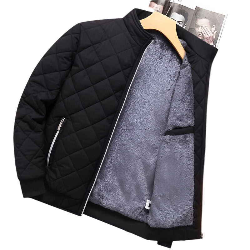 Jacket Winter Cold Large Size Loose And Versatile Jacket Black2188models men clothing Zimivas