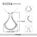 Sterling Silver Ring Holder Necklace Pendant Jewelry for Women 5 null