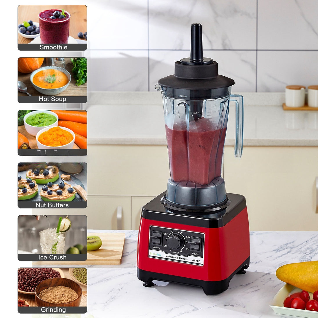 High Horsepower And High Performance Commercial Blender kitchen appliance Zimivas