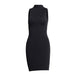 Women's tight-fitting dress with thin buttocks Black Women Clothing Zimivas