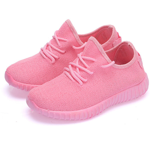 new old Beijing shoes colorful coconut shoes comfortable breathable casual sports shoes women's shoes Pink 0 null