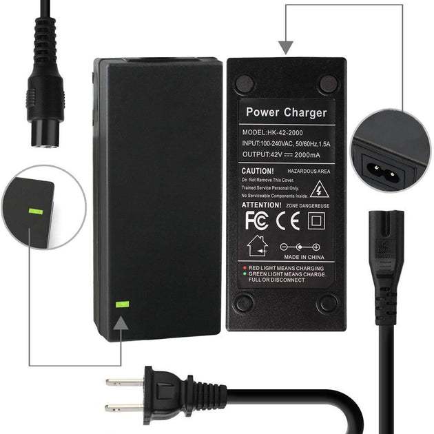 42V 2A universal charger power adapter 0 Zimivas