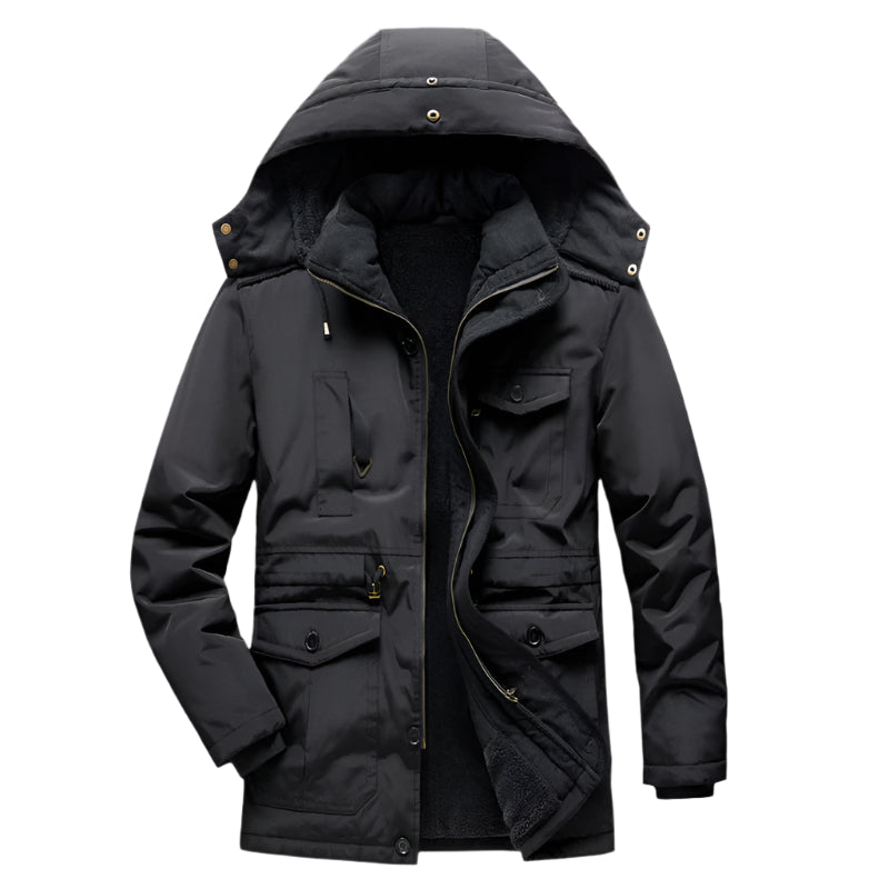 Lambswool Liner Cotton men Coat Jacket Men Clothing Zimivas