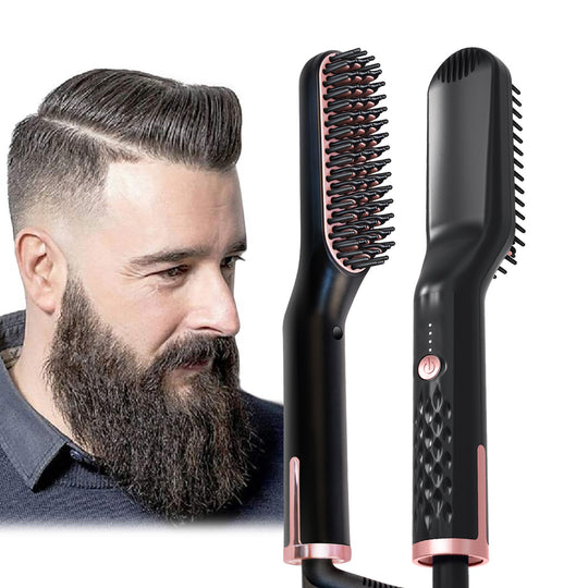 Men's multi-function straight hair comb 0 null