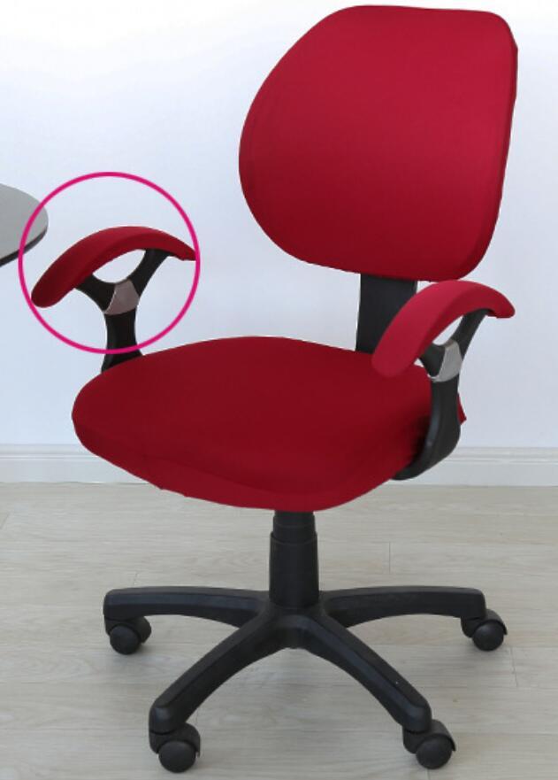 Office Chair Cover With Armrest Chair Dining Cover For Chair Decoration Red Yes Office furniture Zimivas