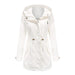 New Cotton Anorak Women's Spring And Autumn Coat White 0 null