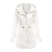 New Cotton Anorak Women's Spring And Autumn Coat White 0 null